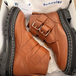 Proenza Schouler women’s Tan Leather Boots